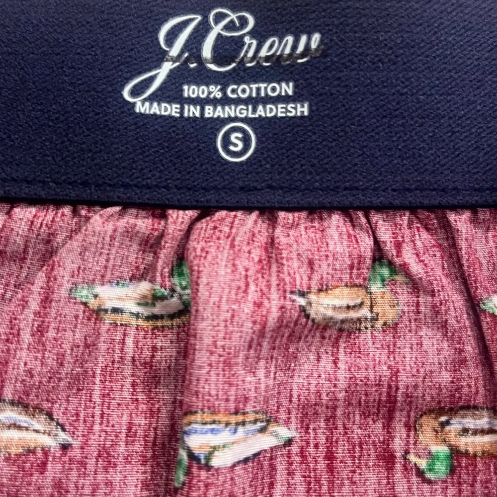 J.Crew Printed boxers in duck print